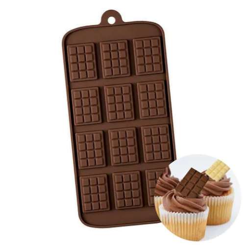 Mini Chocolate Blocks Silicone Chocolate Mould - Click Image to Close